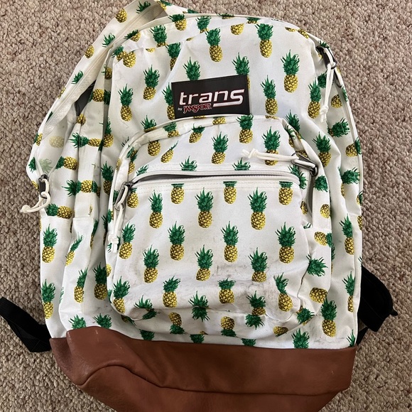Jansport Other Trans By Jansport Pineapple Backpack Poshmark